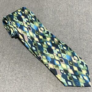 Jerry Garcia Tie Lady Argyle Print Socks Collection 58 Green Blue Mens Necktie